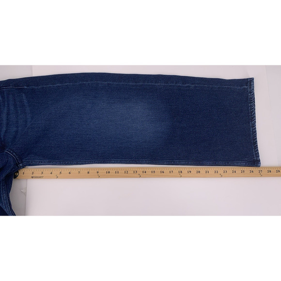 NWT Rag & Bone Dark Wash Andi High Waist Wide-Leg Jeans 25 - Picture 14 of 16